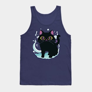 Cute space cat Tank Top